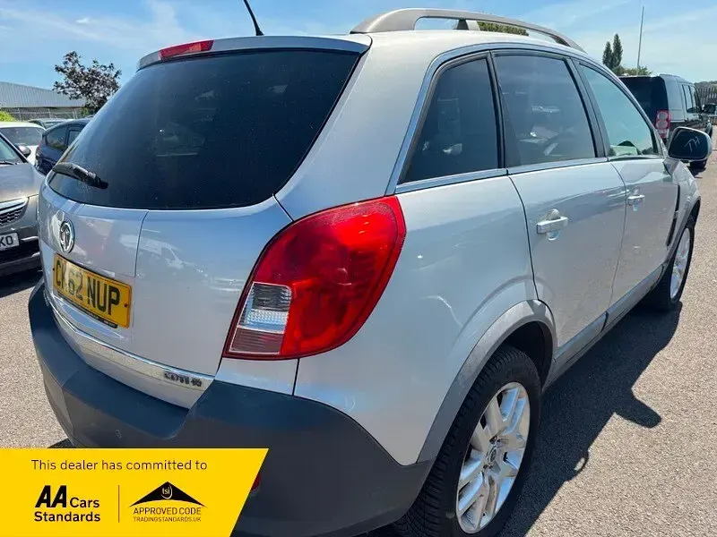Used Vauxhall Antara S 184 HP (135 kW) 2012 Silver SUV