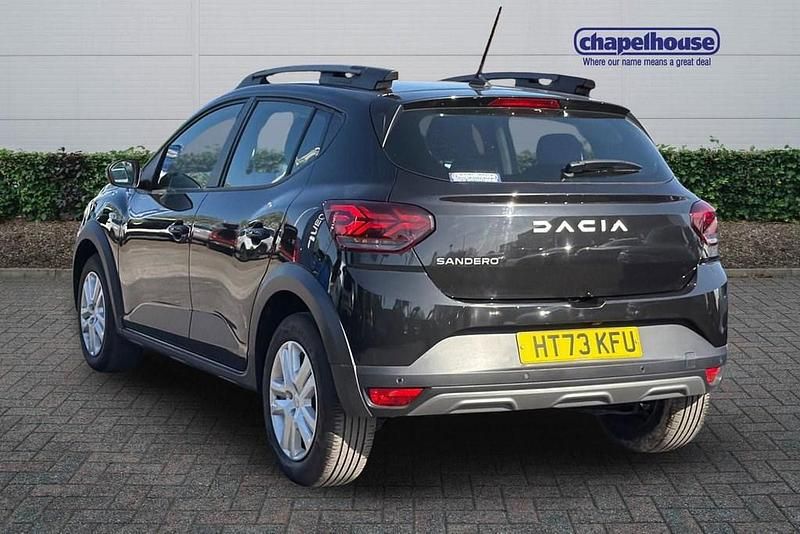 Used Dacia Sandero Expression 100 HP (73 kW) 2023 Black Hatchback