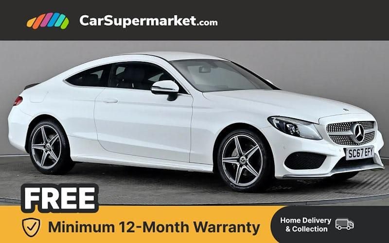 Used Mercedes C200 AMG line 184 HP (135 kW) 2018 Coupe