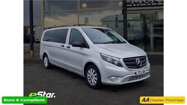 Silver Used 2023 Mercedes Vito Progressive Van | £26,999 (Fair price) - Image 1/4
