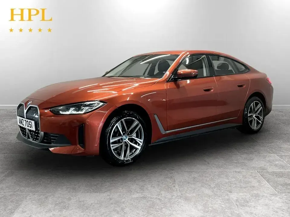 Used BMW i4 Sport Line 250 kW (340 HP) 2023 Orange Sedan