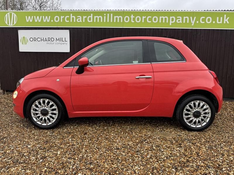 Used Fiat 500 Lounge 69 HP (50 kW) 2016 Pink Hatchback