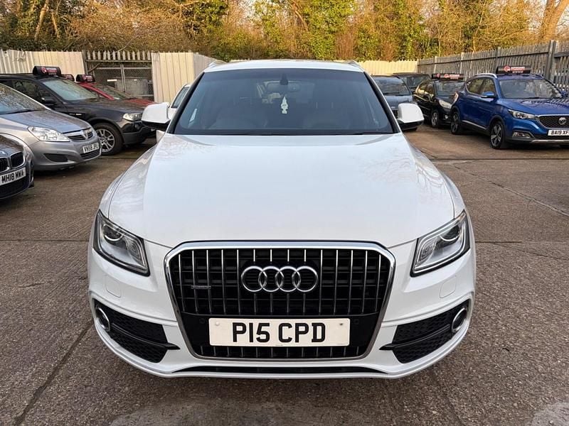 Used Audi Q5 S-line plus 190 HP (139 kW) 2015 White SUV