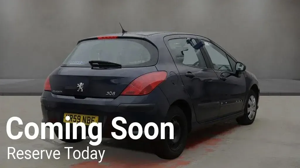 Used Peugeot 308 S 120 HP (88 kW) 2009 Blue Hatchback