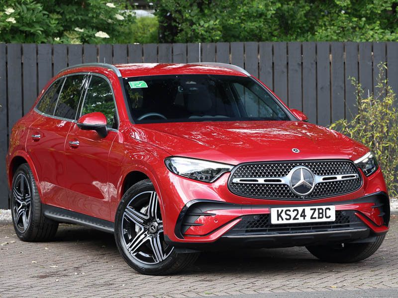 Red Used 2024 Mercedes GLC300 AMG Line Premium SUV | £46,998 (Fair price) - Image 1/4
