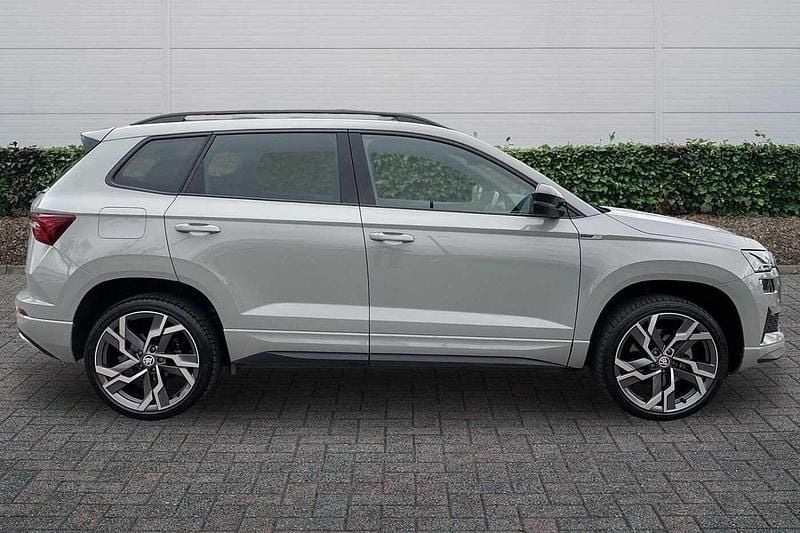 Used Skoda Karoq SportLine 150 HP (110 kW) 2022 Grey SUV