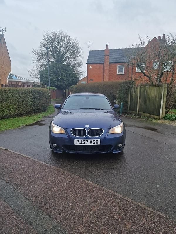 Used BMW 520 M Sport 2007 Blue Sedan