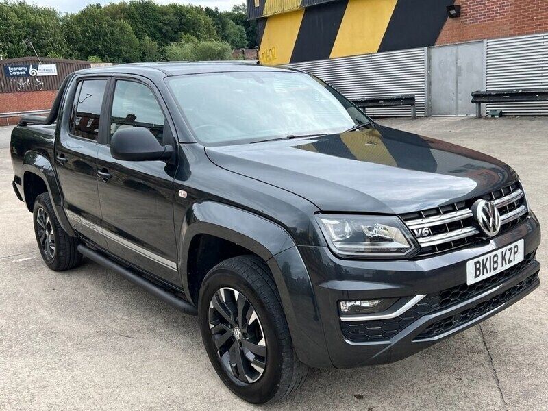 Grey Used 2018 VW Amarok Dark Label Pickup | £24,989 (Expensive) - Image 1/4