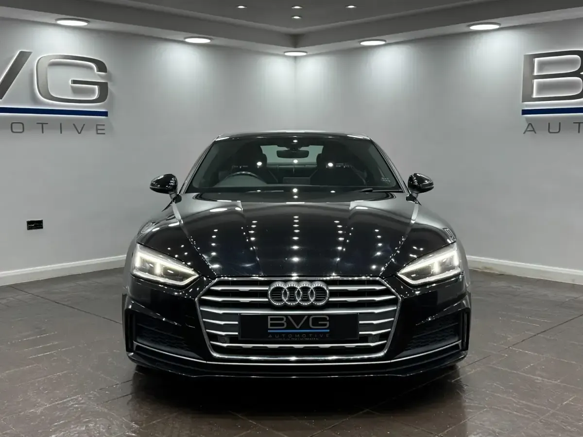 Second-hand Audi A5 S-Line 190 CP (139 kW) 2017 Negru Coupe