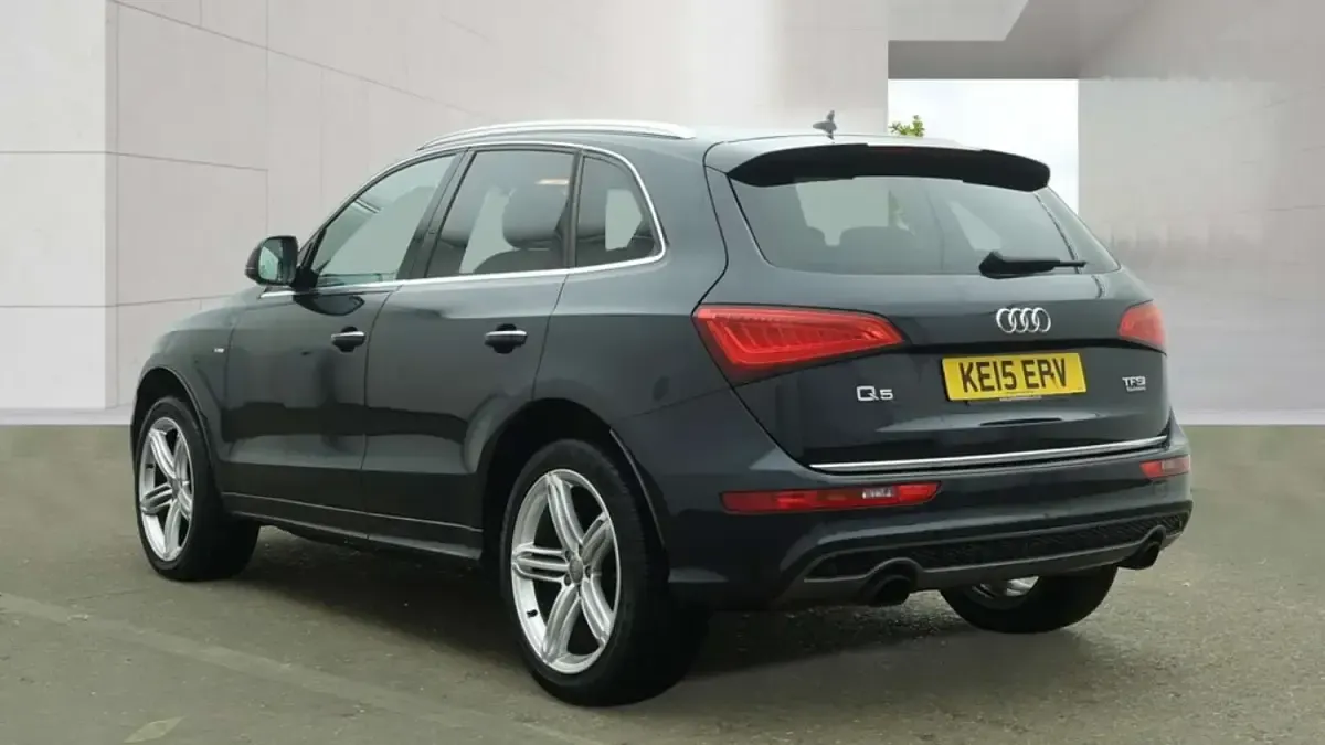 Used Audi Q5 S-line plus 230 HP (169 kW) 2015 Blue SUV