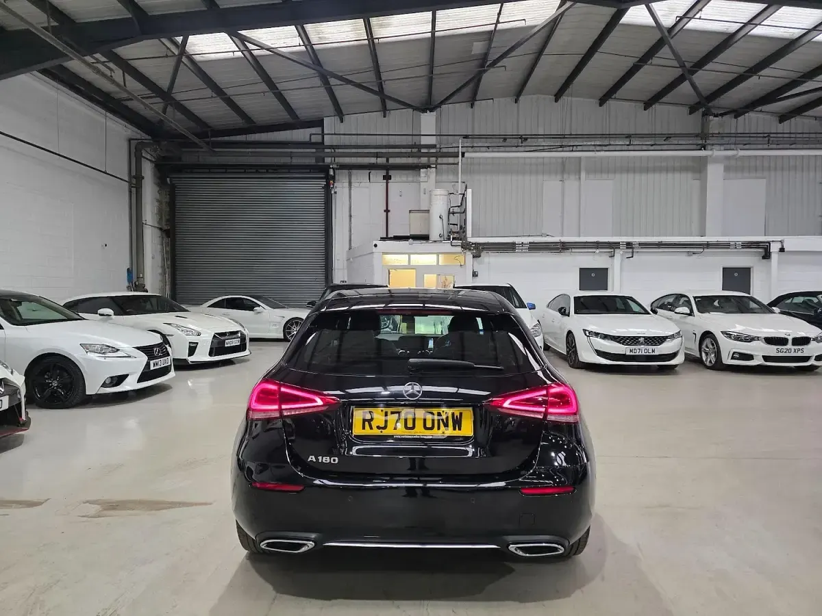 Used Mercedes A180 Executive 136 HP (100 kW) 2020 Black Hatchback