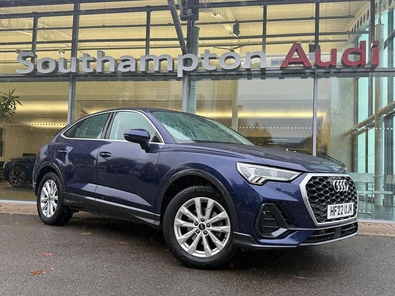 Blue Used 2022 Audi Q3 Sportback Sport SUV | £26,950 (Fair price) - Image 1/4