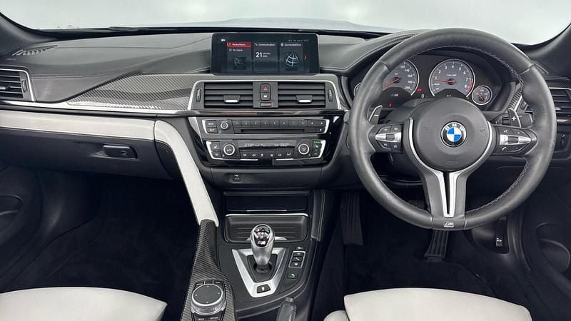 Used BMW M4 Cabriolet Competition Edition 450 HP (330 kW) 2018 Blue Cabriolet