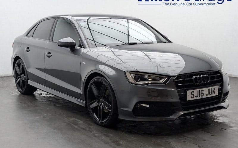 Used Audi A3 S-Line 150 HP (110 kW) 2016 Grey Sedan