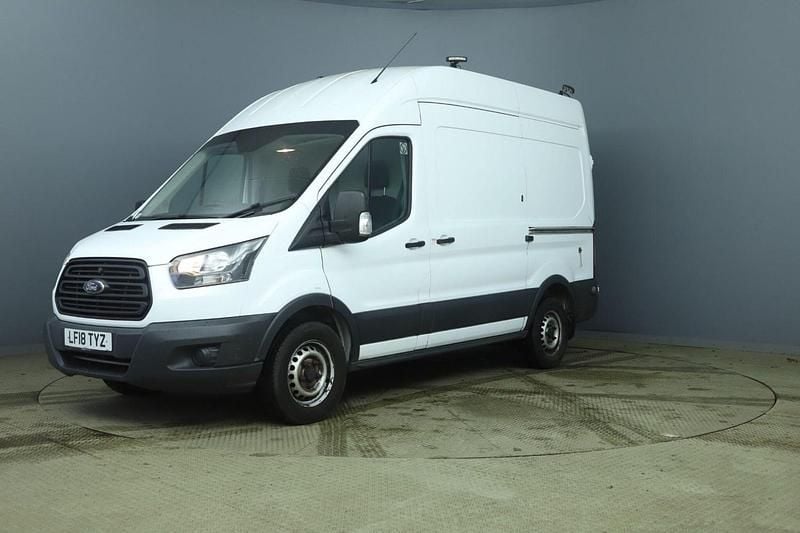 Used Ford Transit 130 HP (95 kW) 2018 White Van