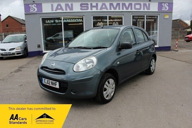 Grey Used 2012 Nissan Micra Visia Hatchback | £3,995 (Fair price) - Image 1/4