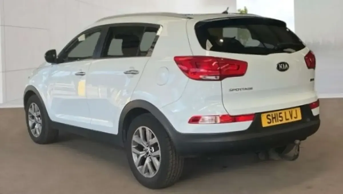Used Kia Sportage 116 HP (85 kW) 2015 White SUV