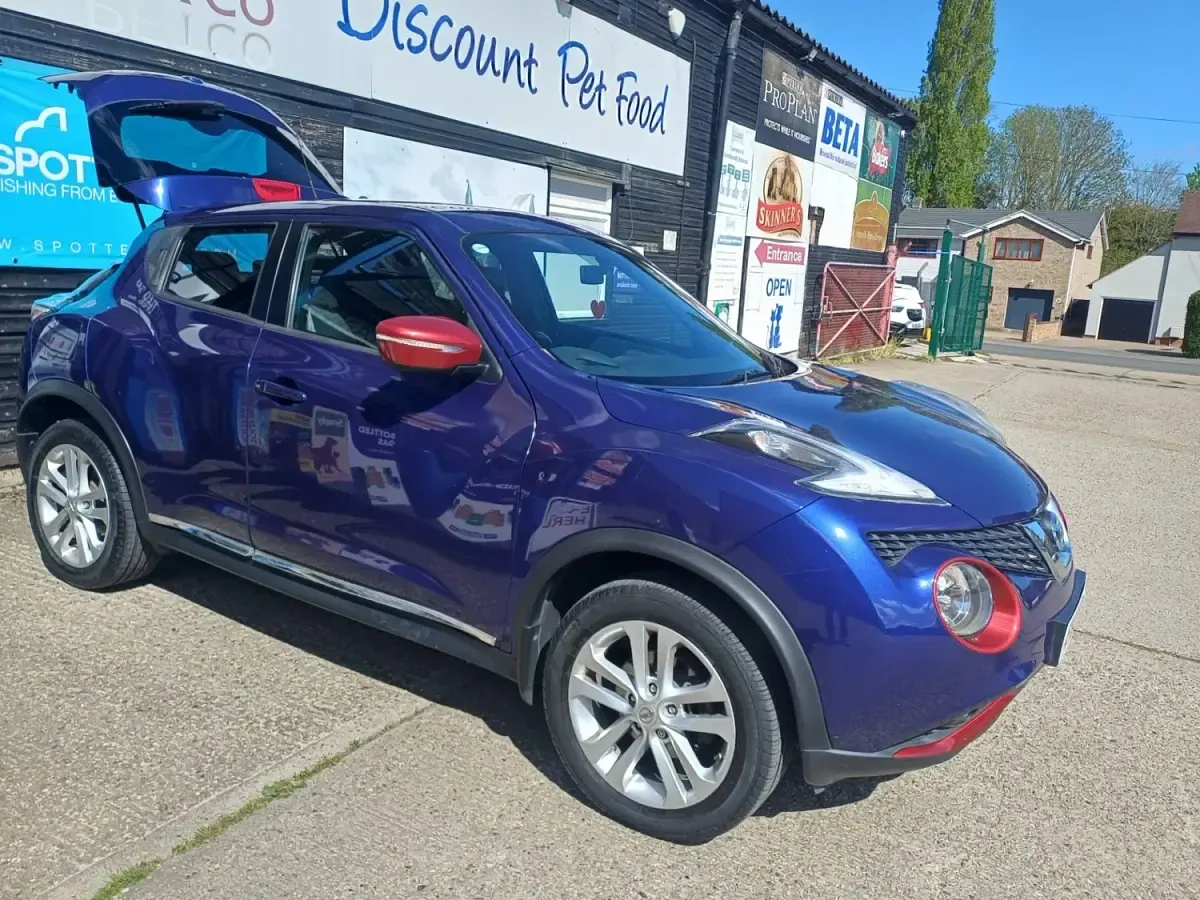 Używany Nissan Juke Acenta Premium 2015 Niebieski SUV