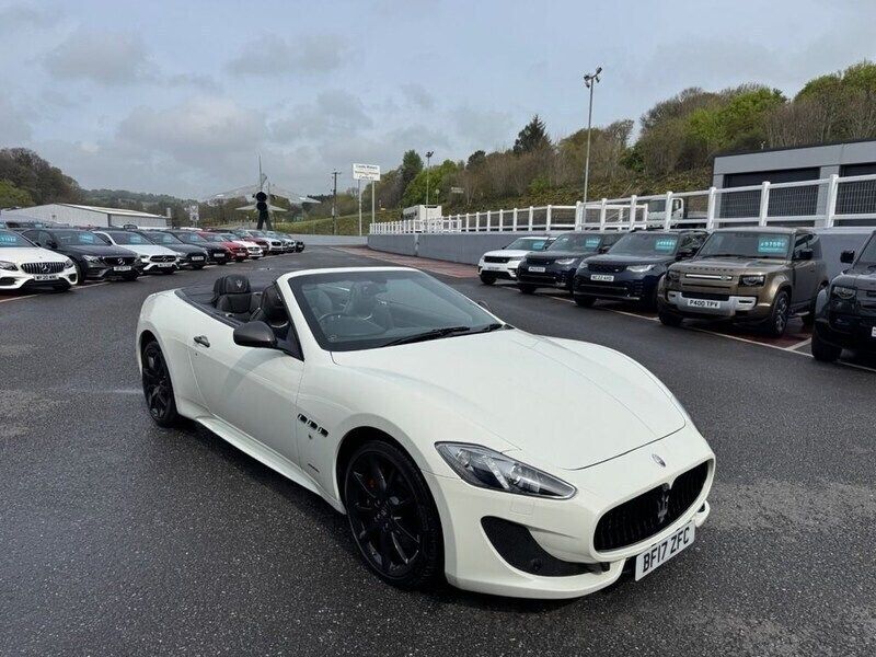 White Used 2017 Maserati GranCabrio Cabriolet | £47,500 - Image 1/3
