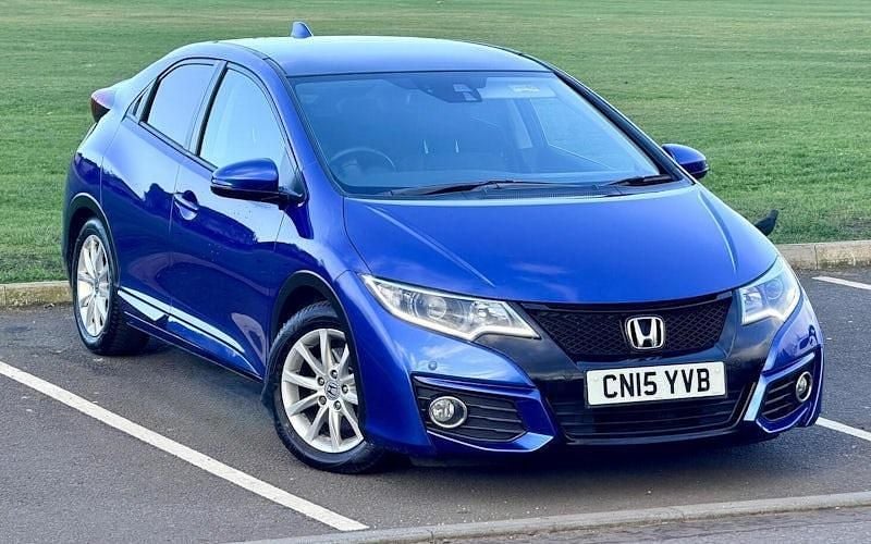 Used Honda Civic SR 120 HP (88 kW) 2015 Blue Hatchback