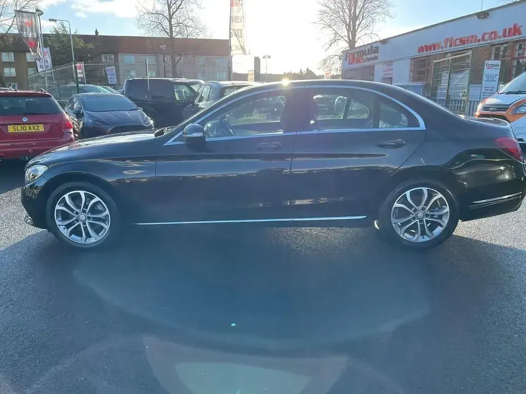 Used Mercedes C220 Sport 170 HP (125 kW) 2014 Black Sedan