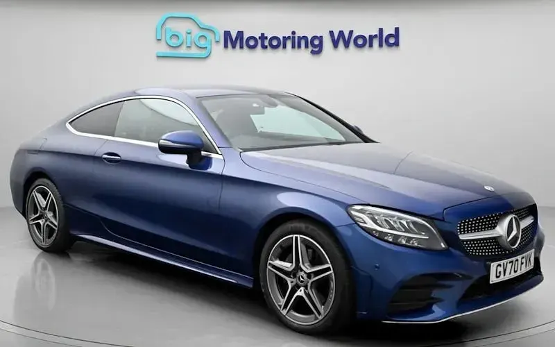 Used Mercedes C200 AMG line 198 HP (145 kW) 2020 Coupe