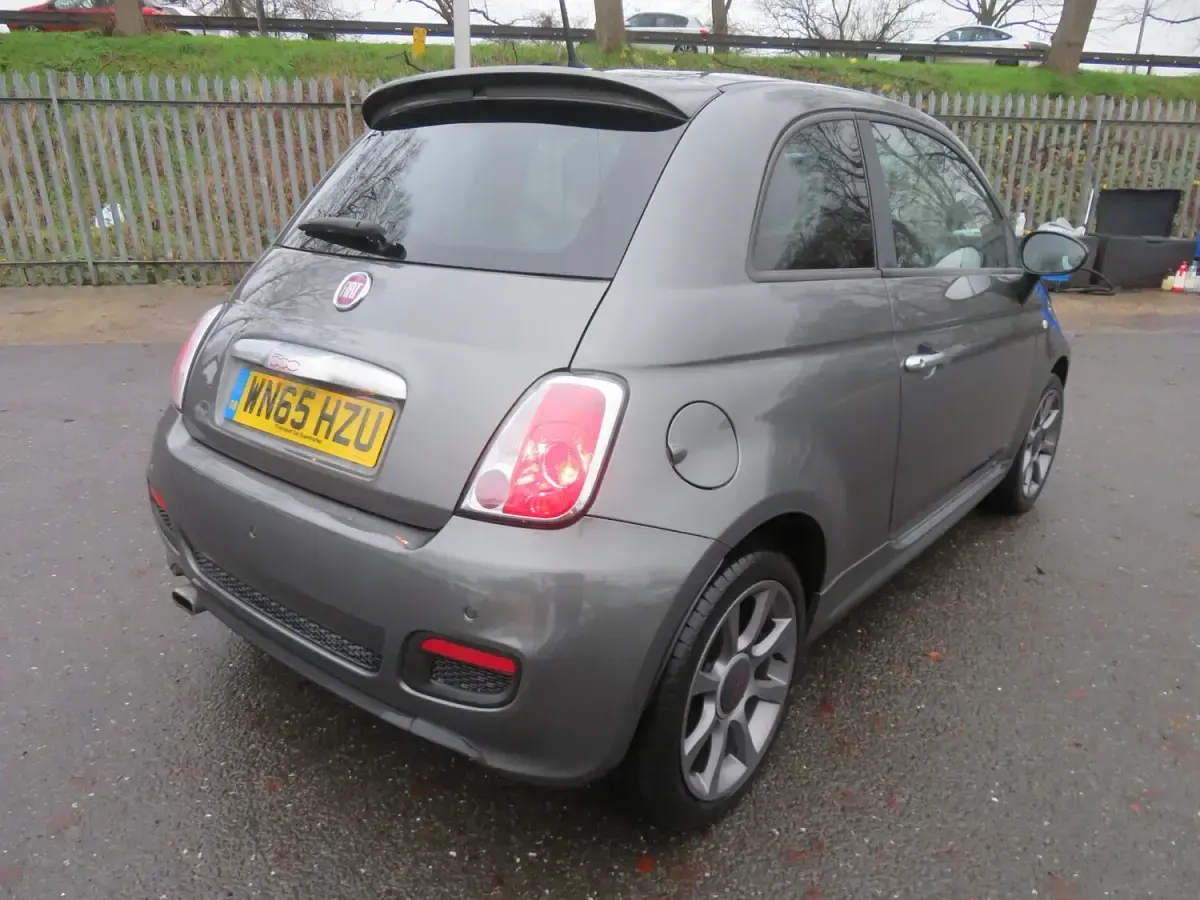 Used Fiat 500 S 69 HP (50 kW) 2015 Grey Hatchback