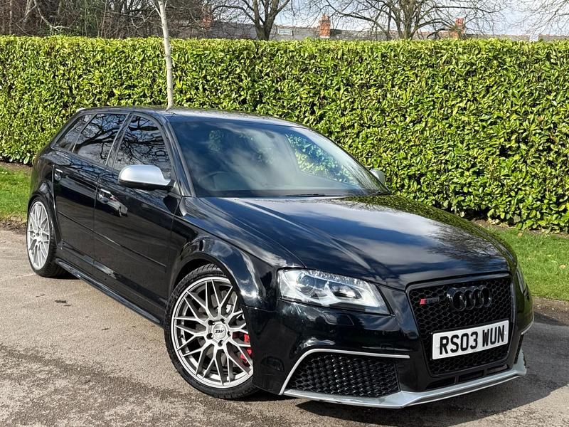 Used Audi RS3 340 HP (250 kW) 2012 Black Sedan