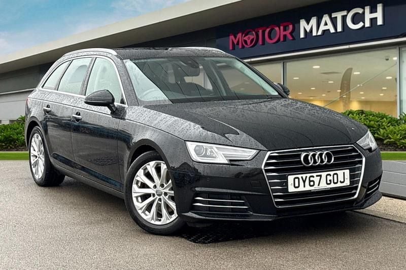 Black Used 2017 Audi A4 Comfort Estate | £10,690 (Good price) - Image 1/4
