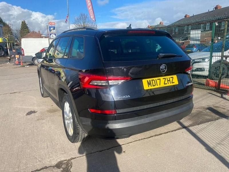 Second-hand Skoda Kodiaq SE 150 CP (110 kW) 2017 Negru SUV