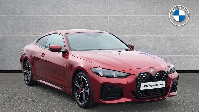 Red Used 2025 BMW 420 M Sport Coupe | £38,995 (Good price) - Image 1/4