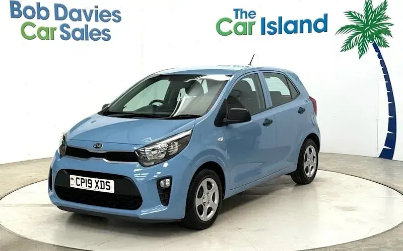 Usado Kia Picanto 67 HP (49 kW) 2019 Azul Citadino