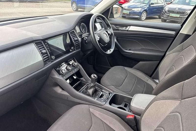 Used Skoda Kodiaq SE 150 HP (110 kW) 2022 Black magic pearl effect SUV