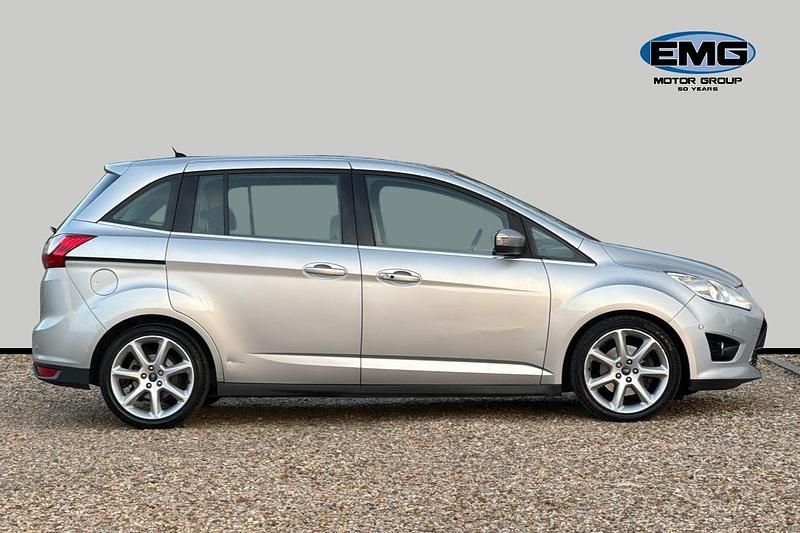 Used Ford Grand C-Max Titanium 150 HP (110 kW) 2013 Silver MPV