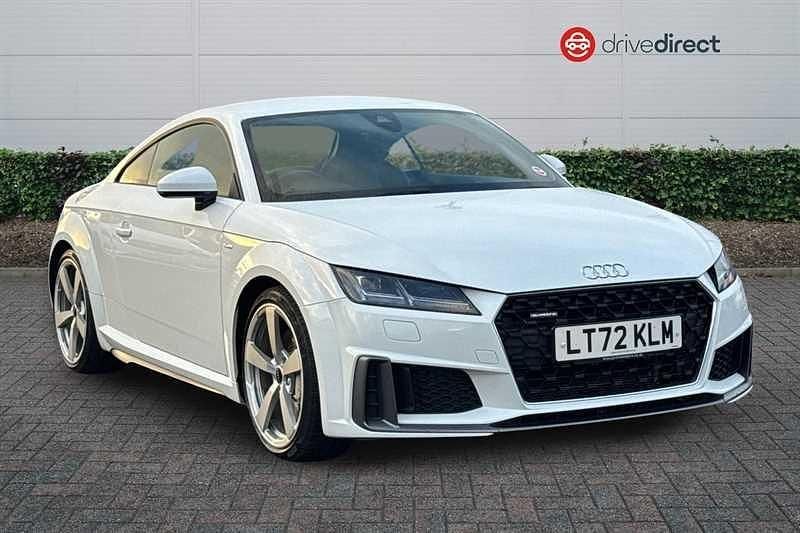 Used Audi TT S-Line 245 HP (180 kW) 2022 White Coupe