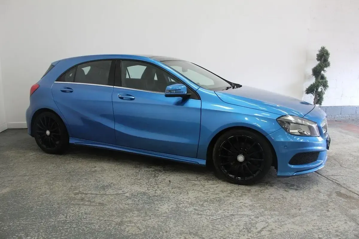 Used Mercedes A220 AMG 2013 Blue Hatchback