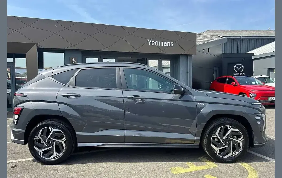Used Hyundai Kona N Line 137 HP (100 kW) 2025 Grey SUV