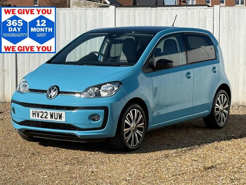Blue Used 2022 VW up! Black Edition Hatchback | £12,299 (Fair price) - Image 1/4