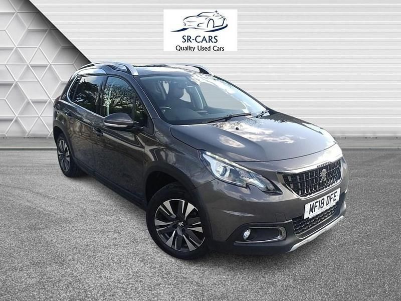 Grey Used 2018 Peugeot 2008 Allure SUV | £8,495 (Fair price) - Image 1/4