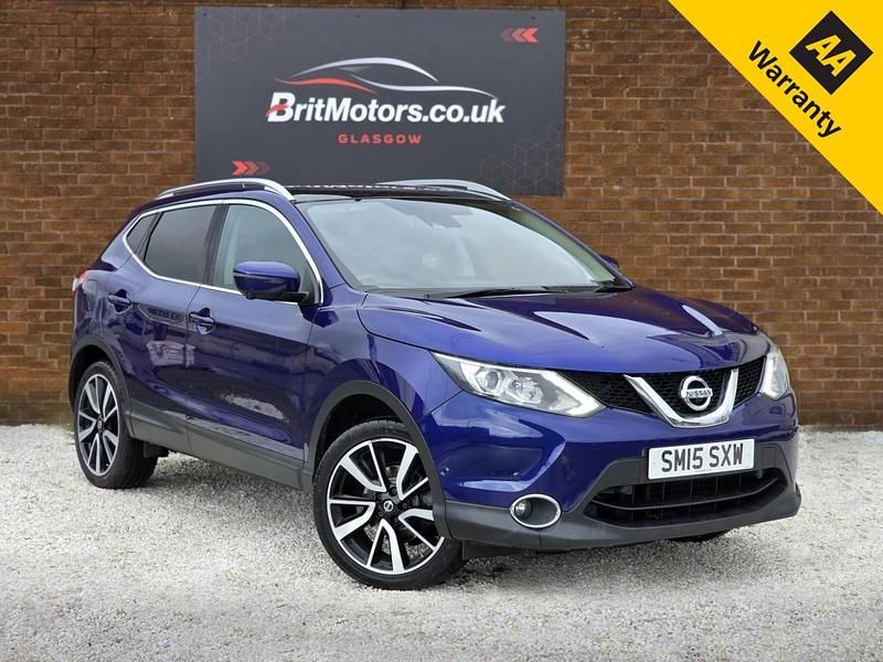 Used Nissan Qashqai Tekna 110 HP (80 kW) 2015 Blue SUV