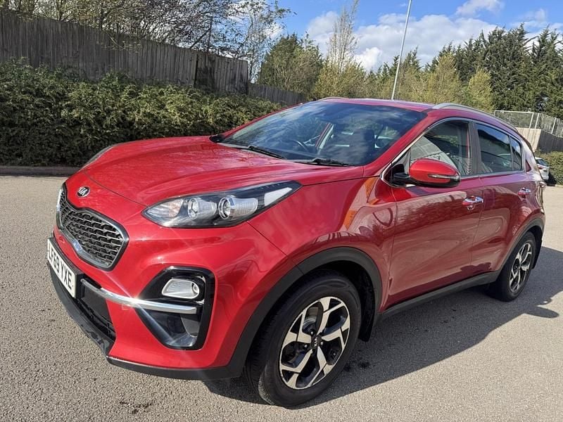 Used Kia Sportage 134 HP (98 kW) 2019 Red SUV