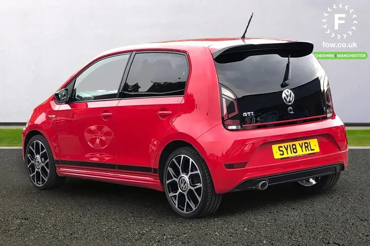 Begagnad VW up! GTI 115 HK (84 kW) 2018 Röd Halvkombi
