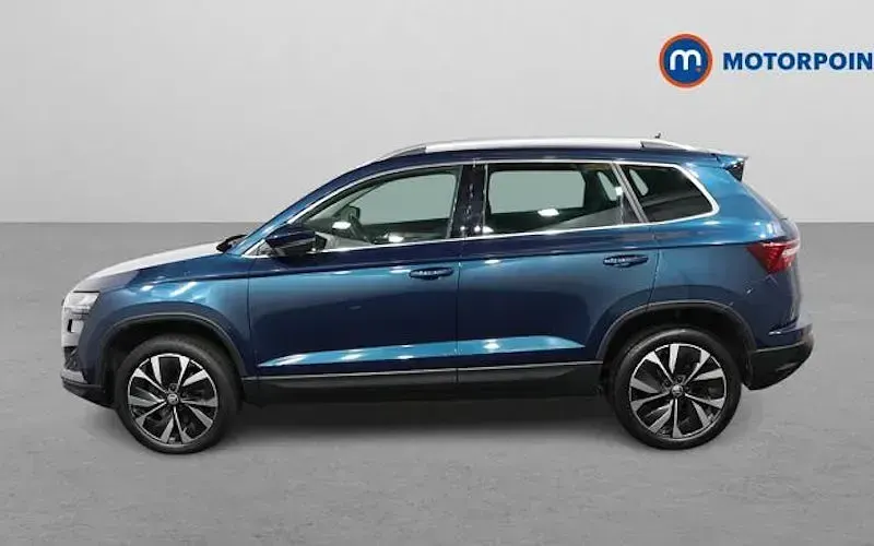Used Skoda Karoq SE L 150 HP (110 kW) 2023 Blue SUV
