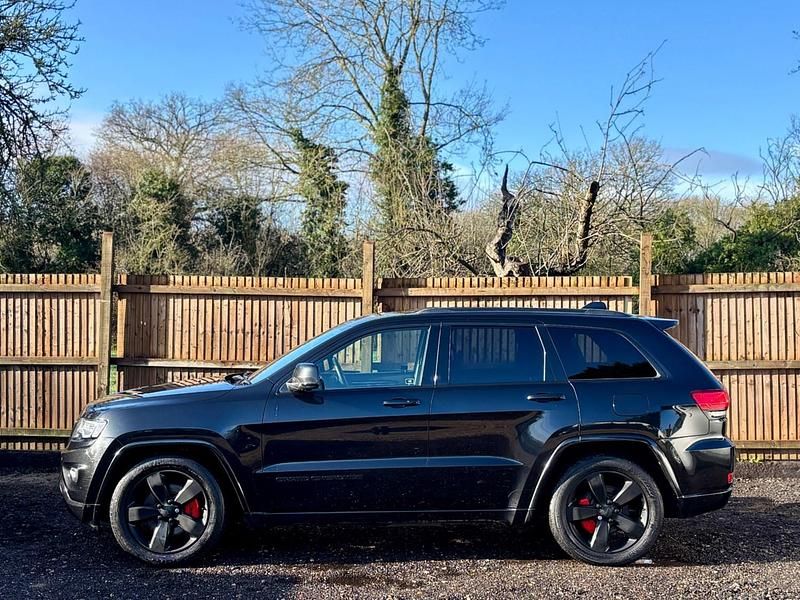 Used Jeep Grand Cherokee Overland 2017 Black SUV