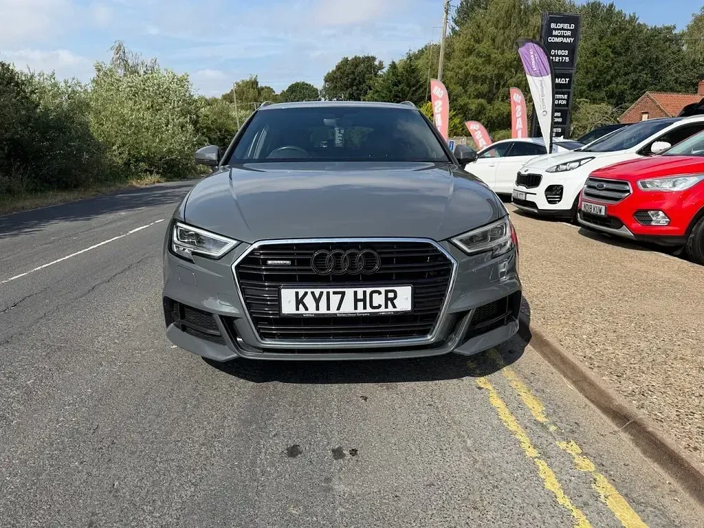 Used Audi A3 Sportback S-Line 184 HP (135 kW) 2017 Grey Hatchback