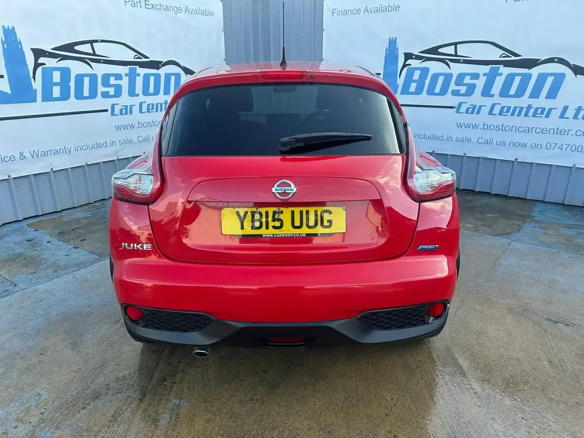 Used Nissan Juke Acenta 110 HP (80 kW) 2015 Red SUV