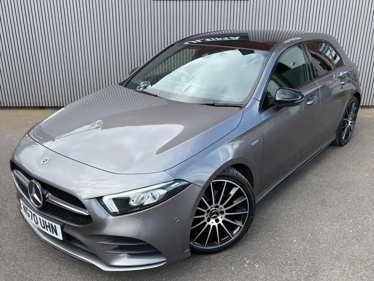 Used Mercedes A200 Exclusive 147 HP (108 kW) 2021 Grey Hatchback
