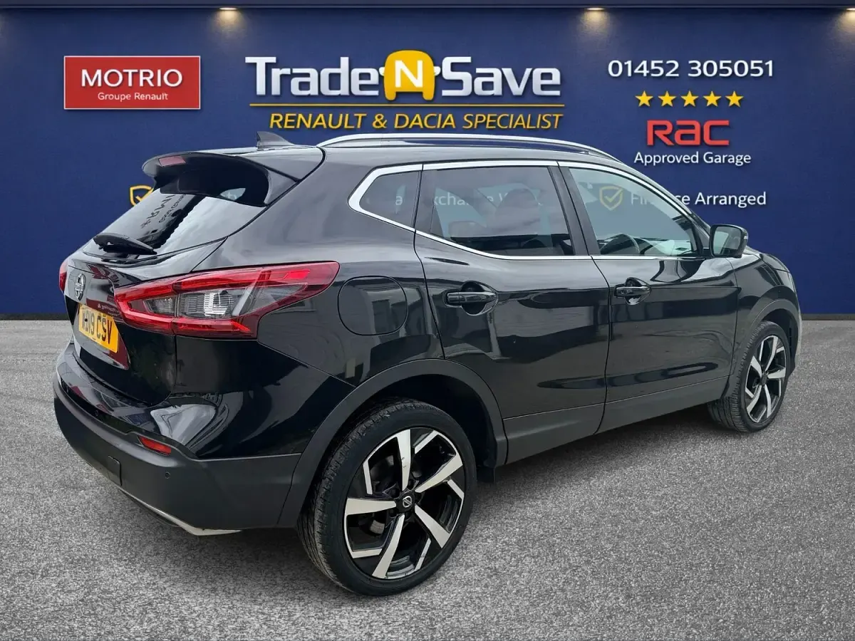 Used Nissan Qashqai Tekna 2019 Black SUV