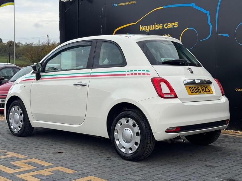 Used Fiat 500 Pop 69 HP (50 kW) 2016 White Hatchback