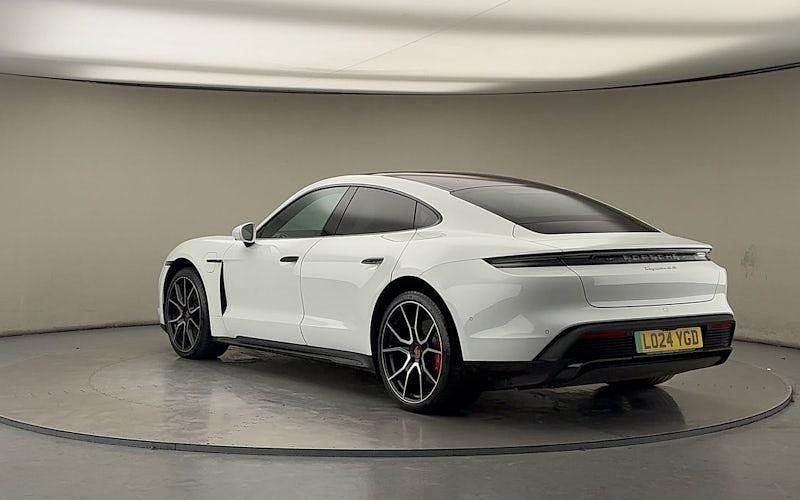 Used Porsche Taycan Performance Package 339 kW (462 HP) 2024 White Sedan